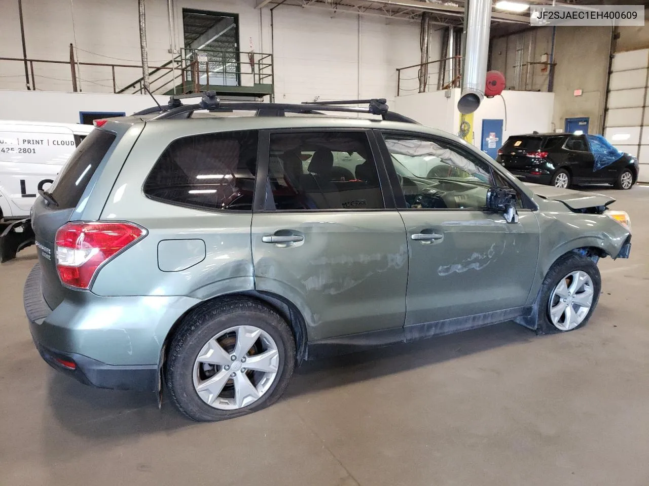 2014 Subaru Forester 2.5I Premium VIN: JF2SJAEC1EH400609 Lot: 70025124