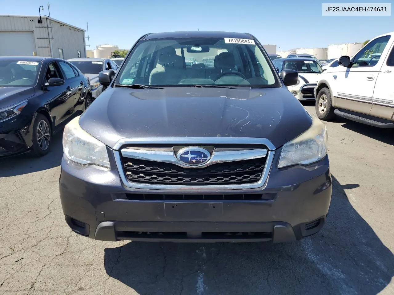 2014 Subaru Forester 2.5I VIN: JF2SJAAC4EH474631 Lot: 70150844