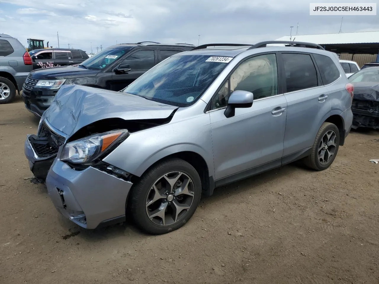 2014 Subaru Forester 2.0Xt Premium VIN: JF2SJGDC5EH463443 Lot: 70261234