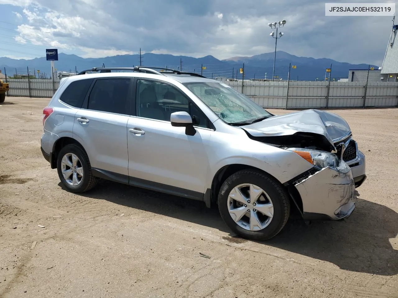 2014 Subaru Forester 2.5I Limited VIN: JF2SJAJC0EH532119 Lot: 70311424