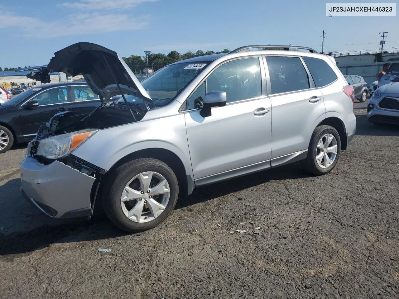 2014 Subaru Forester 2.5I Limited VIN: JF2SJAHCXEH446323 Lot: 70714474