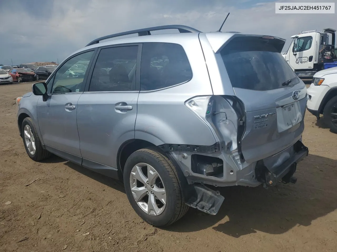 2014 Subaru Forester 2.5I Limited VIN: JF2SJAJC2EH451767 Lot: 70836844