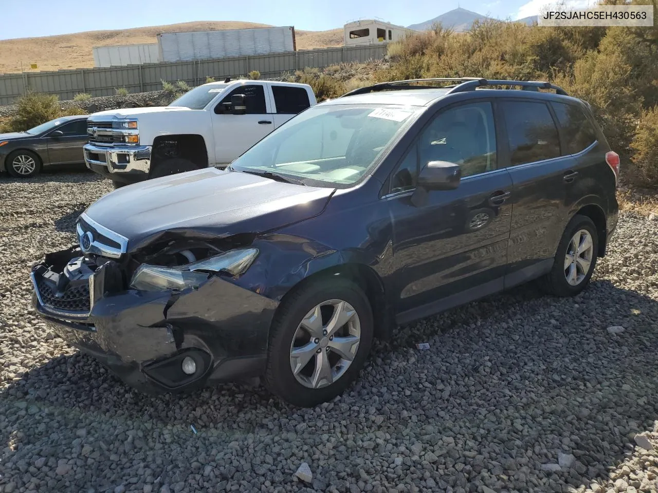 2014 Subaru Forester 2.5I Limited VIN: JF2SJAHC5EH430563 Lot: 71146484