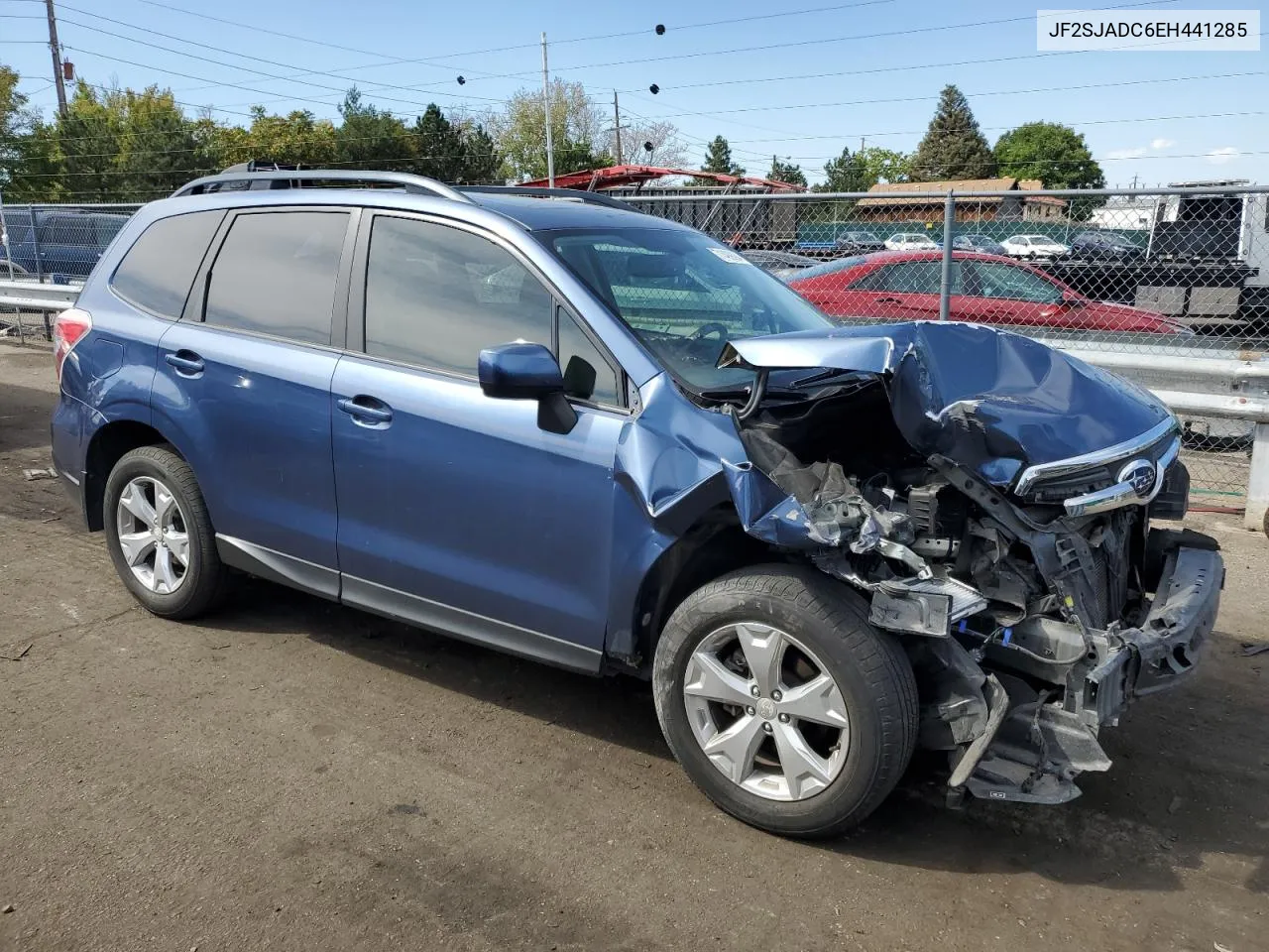 2014 Subaru Forester 2.5I Premium VIN: JF2SJADC6EH441285 Lot: 71499004