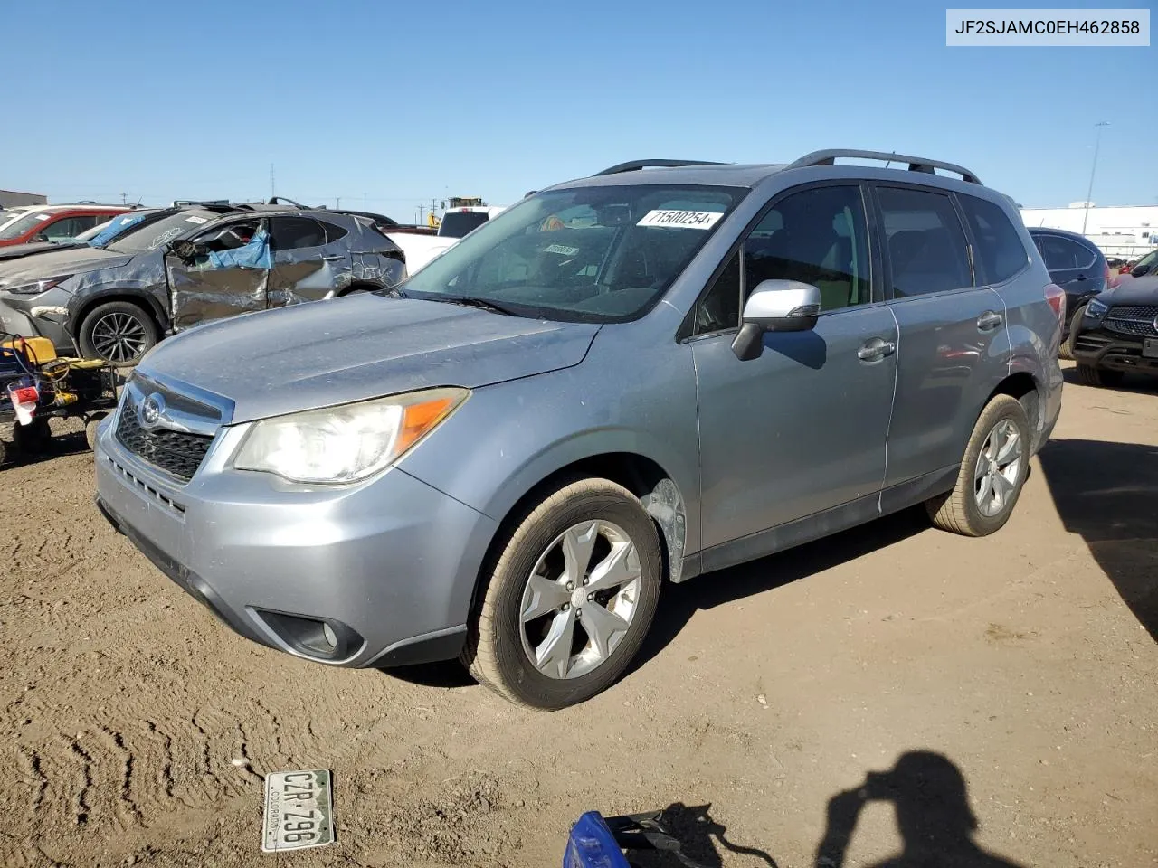 2014 Subaru Forester 2.5I Touring VIN: JF2SJAMC0EH462858 Lot: 71500254