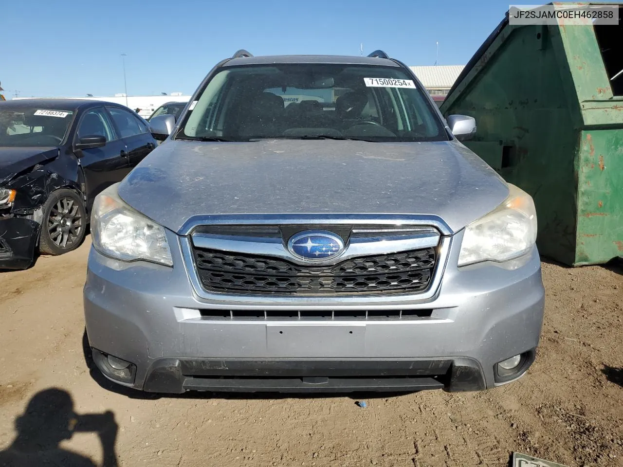 JF2SJAMC0EH462858 2014 Subaru Forester 2.5I Touring