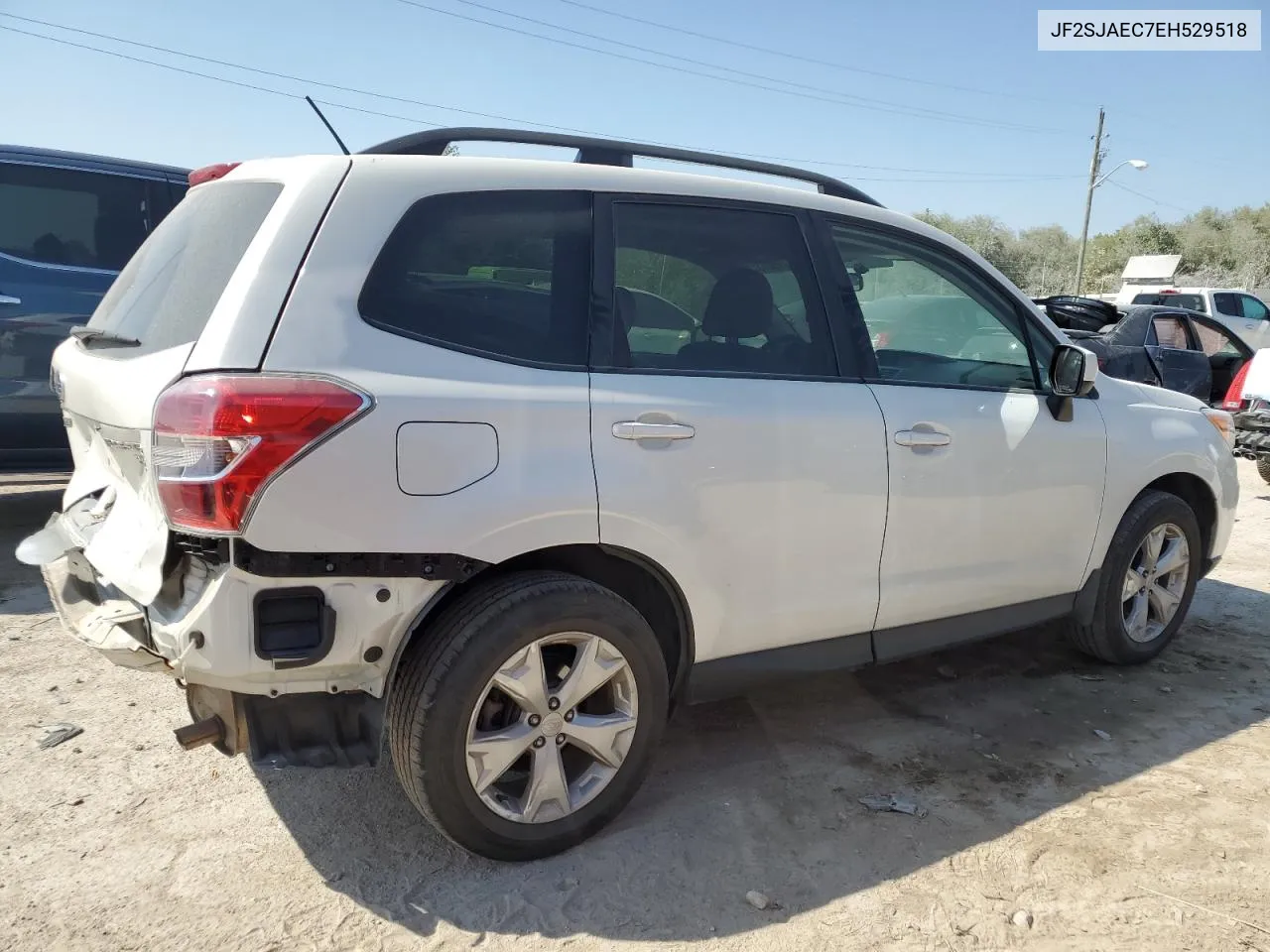 2014 Subaru Forester 2.5I Premium VIN: JF2SJAEC7EH529518 Lot: 71624374