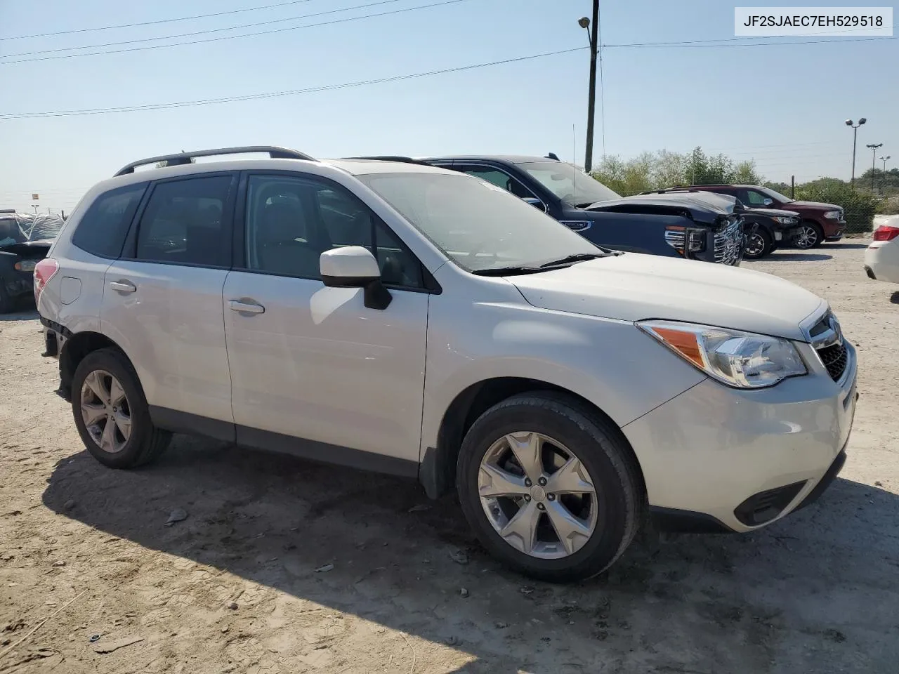 2014 Subaru Forester 2.5I Premium VIN: JF2SJAEC7EH529518 Lot: 71624374