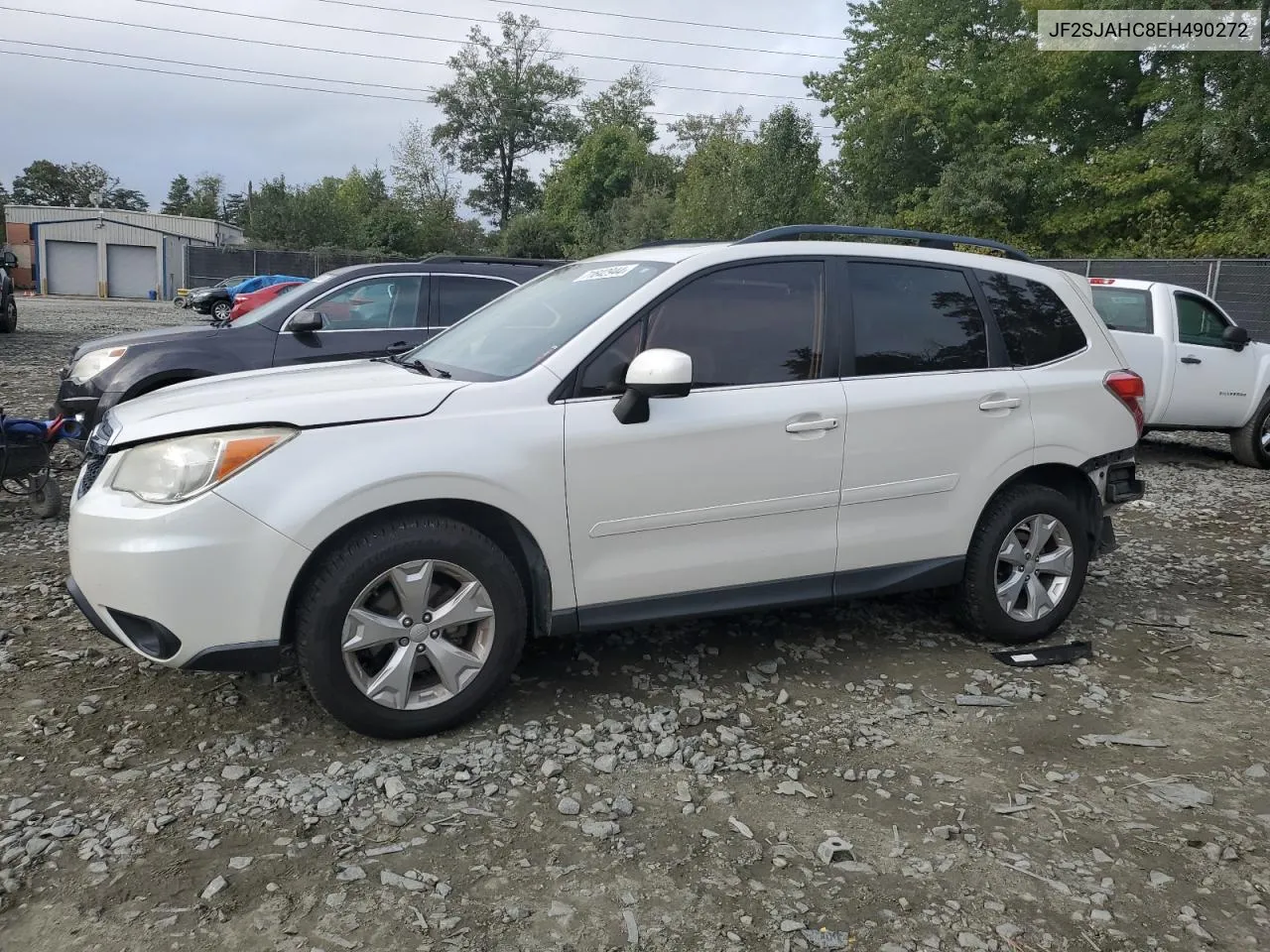 2014 Subaru Forester 2.5I Limited VIN: JF2SJAHC8EH490272 Lot: 71642944