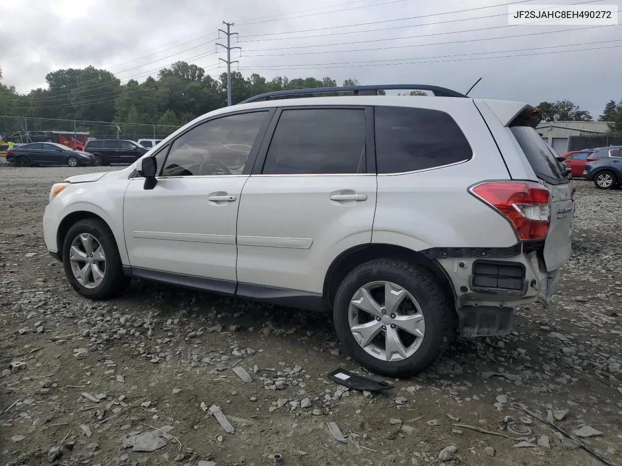 2014 Subaru Forester 2.5I Limited VIN: JF2SJAHC8EH490272 Lot: 71642944