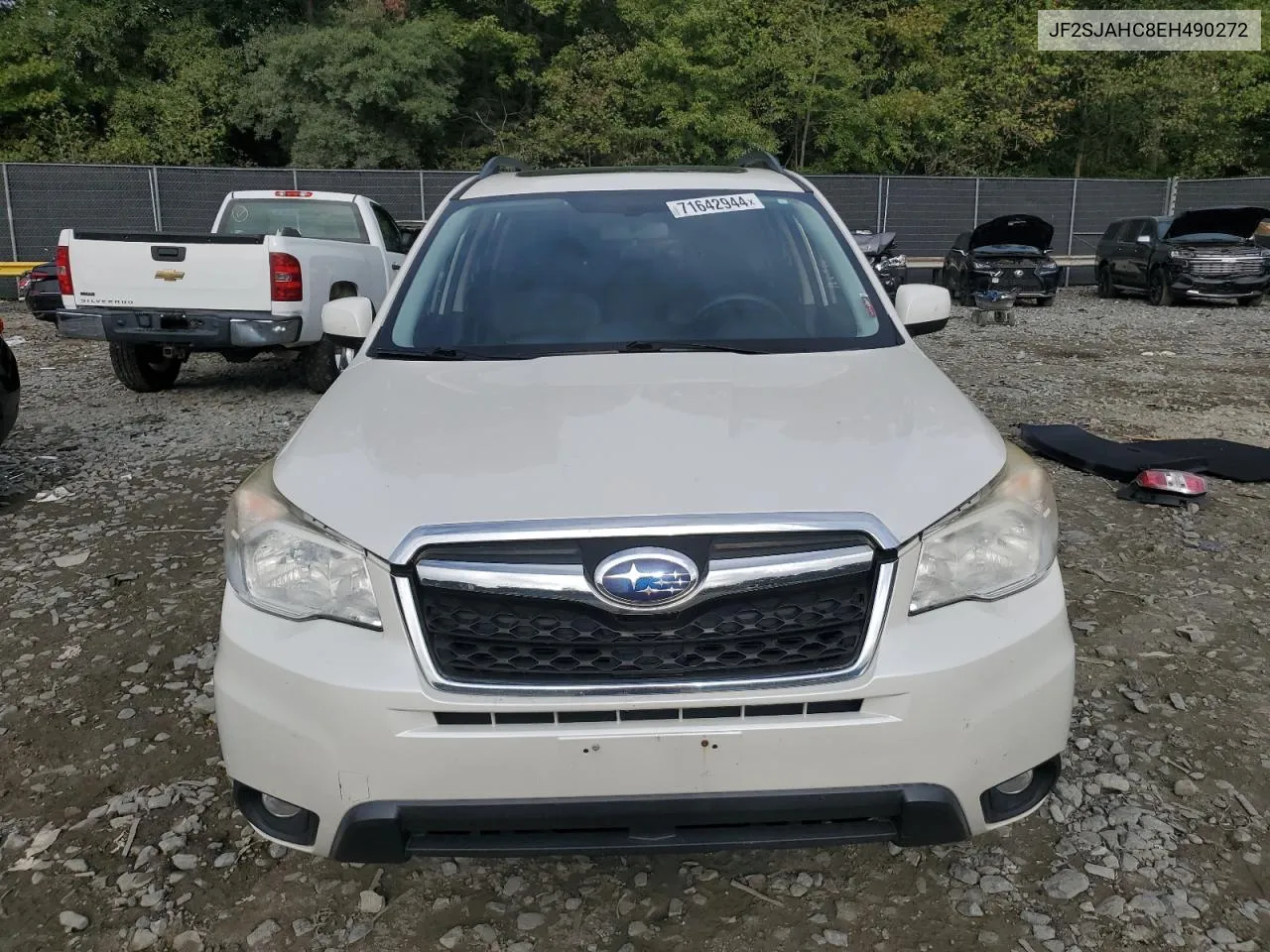 2014 Subaru Forester 2.5I Limited VIN: JF2SJAHC8EH490272 Lot: 71642944