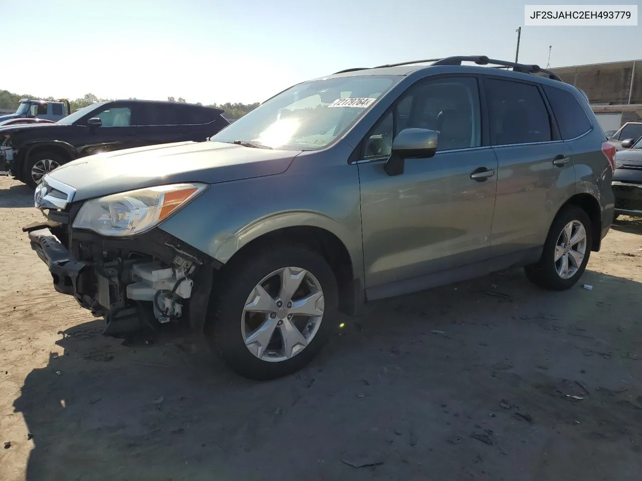 2014 Subaru Forester 2.5I Limited VIN: JF2SJAHC2EH493779 Lot: 72179764