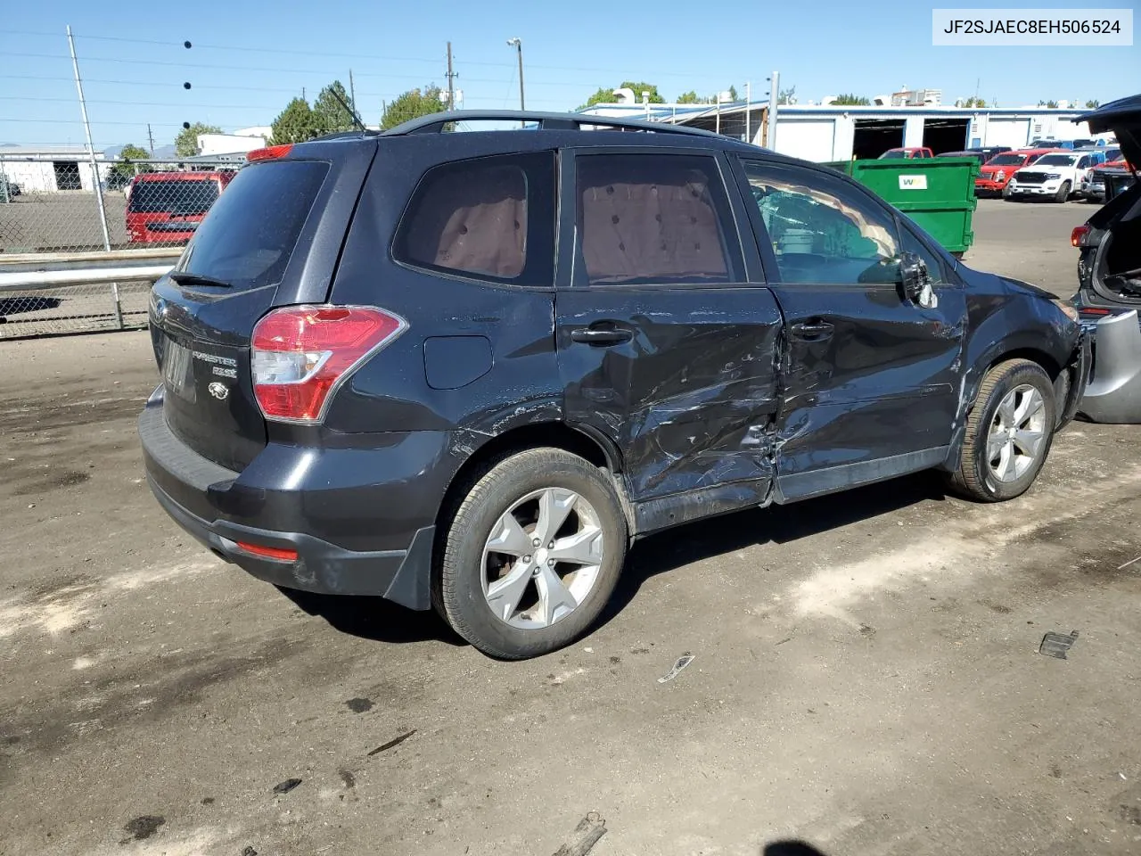 JF2SJAEC8EH506524 2014 Subaru Forester 2.5I Premium