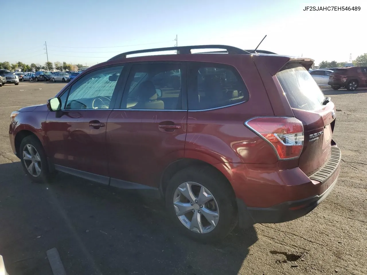 2014 Subaru Forester 2.5I Limited VIN: JF2SJAHC7EH546489 Lot: 72202654