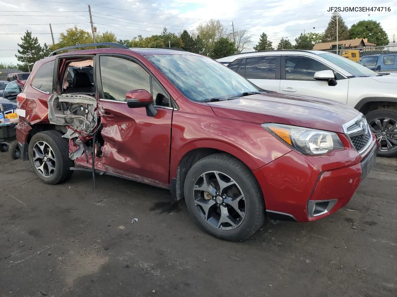 2014 Subaru Forester 2.0Xt Touring VIN: JF2SJGMC3EH474716 Lot: 72412434