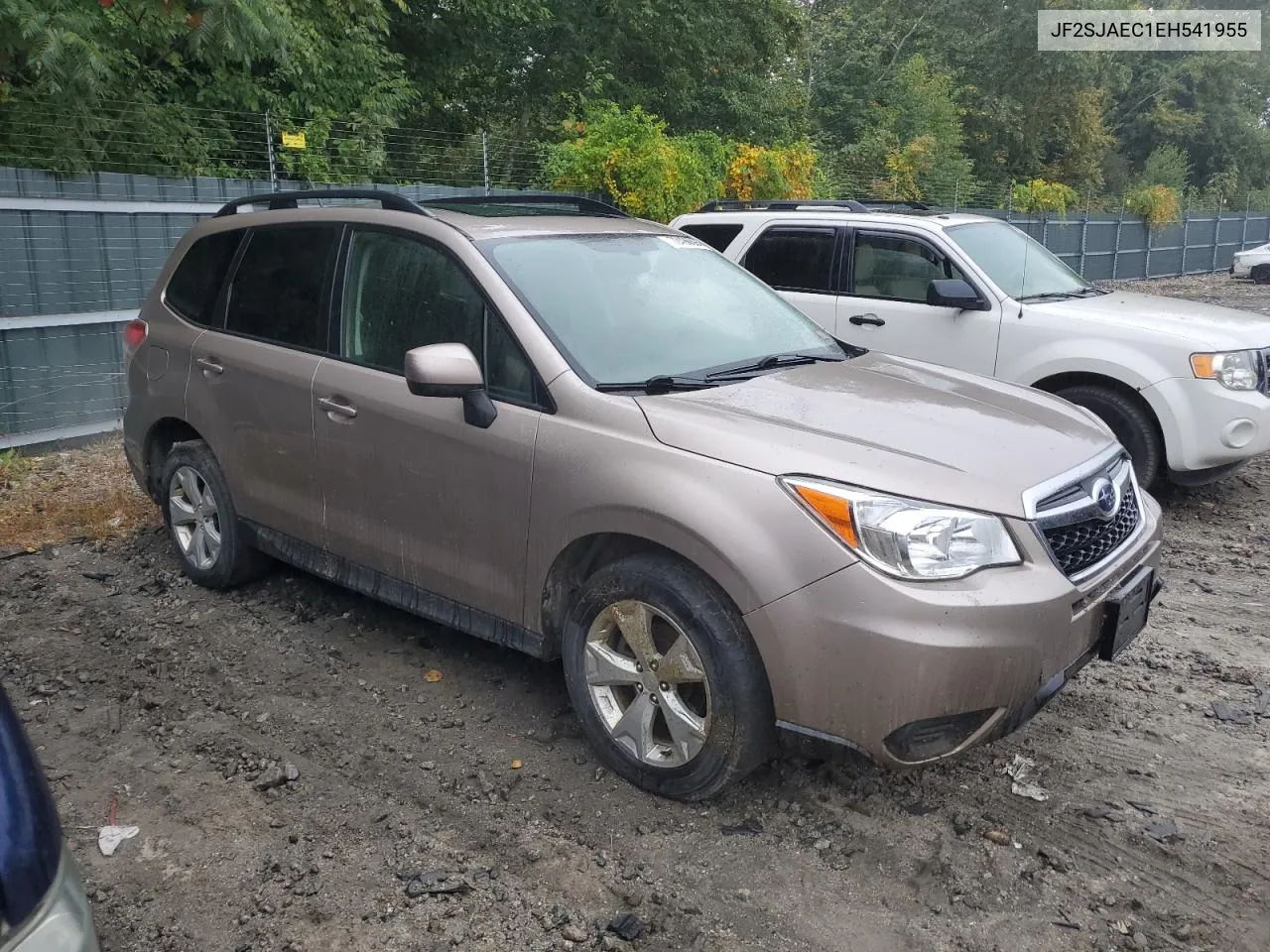 2014 Subaru Forester 2.5I Premium VIN: JF2SJAEC1EH541955 Lot: 72496594