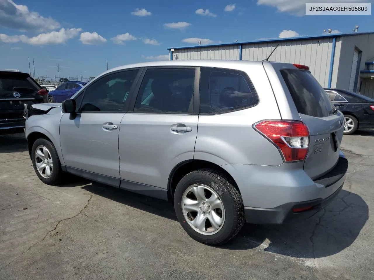 2014 Subaru Forester 2.5I VIN: JF2SJAAC0EH505809 Lot: 72525604