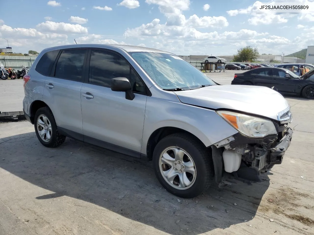 2014 Subaru Forester 2.5I VIN: JF2SJAAC0EH505809 Lot: 72525604