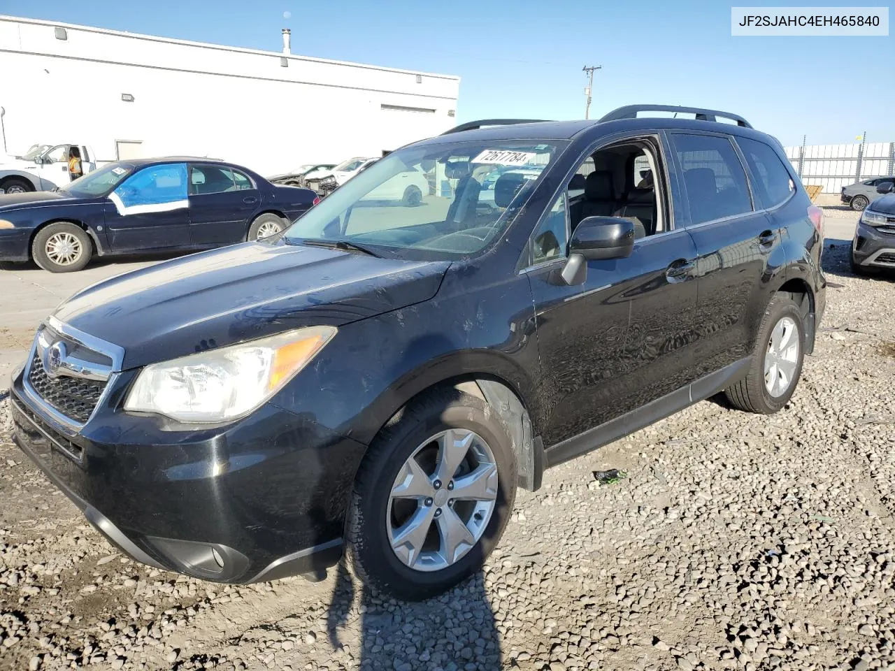 2014 Subaru Forester 2.5I Limited VIN: JF2SJAHC4EH465840 Lot: 72617784