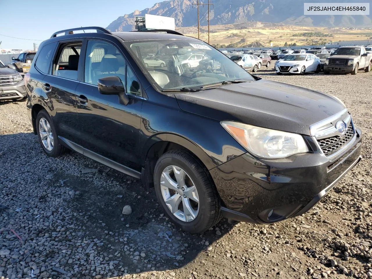 2014 Subaru Forester 2.5I Limited VIN: JF2SJAHC4EH465840 Lot: 72617784