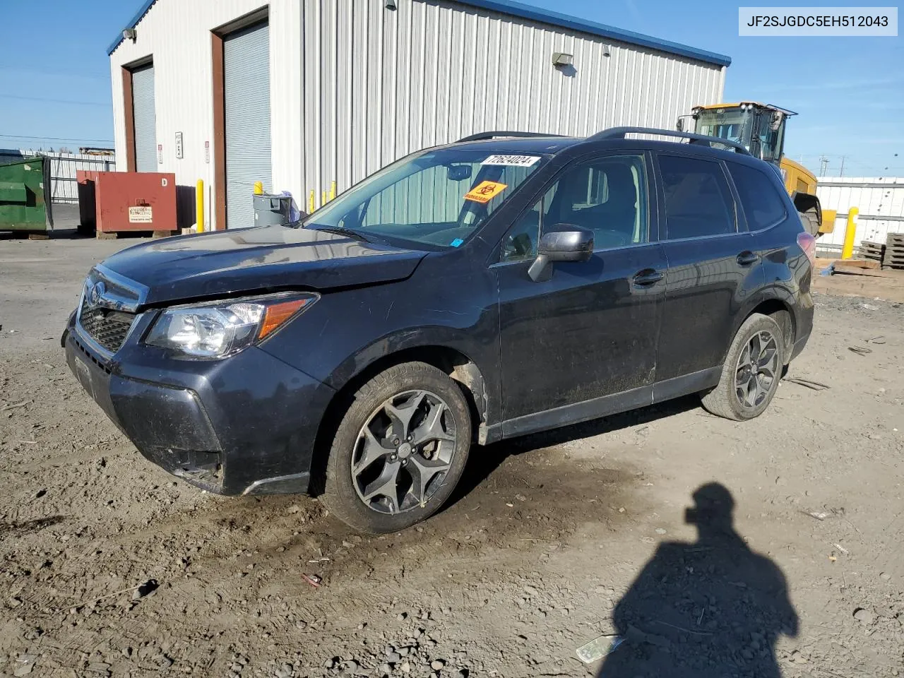 2014 Subaru Forester 2.0Xt Premium VIN: JF2SJGDC5EH512043 Lot: 72624024