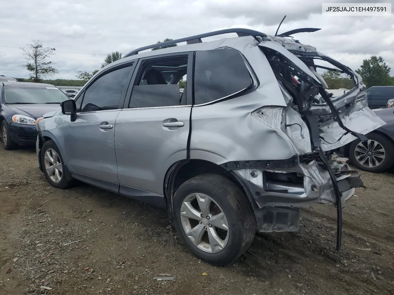 2014 Subaru Forester 2.5I Limited VIN: JF2SJAJC1EH497591 Lot: 73367774