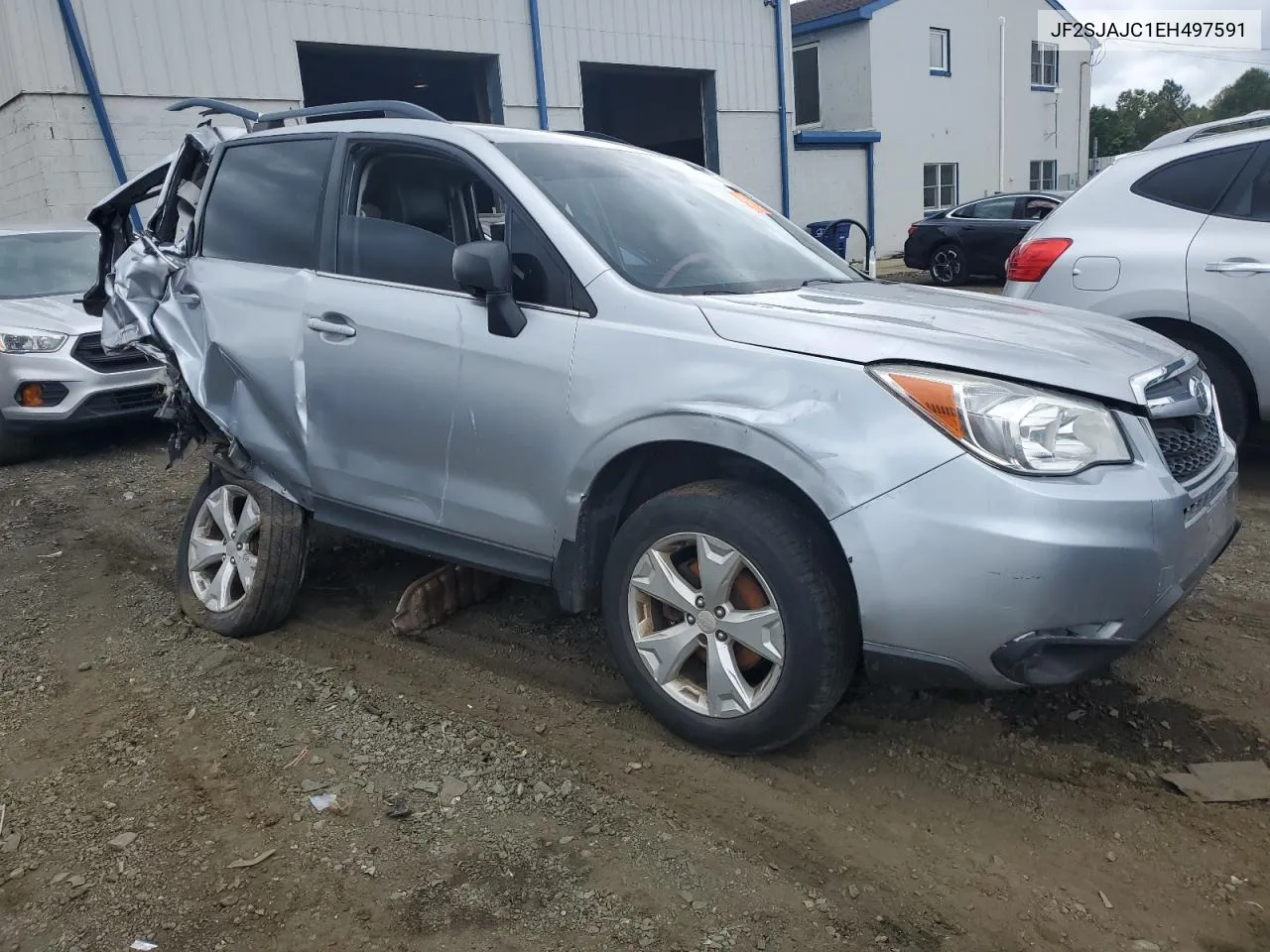 2014 Subaru Forester 2.5I Limited VIN: JF2SJAJC1EH497591 Lot: 73367774