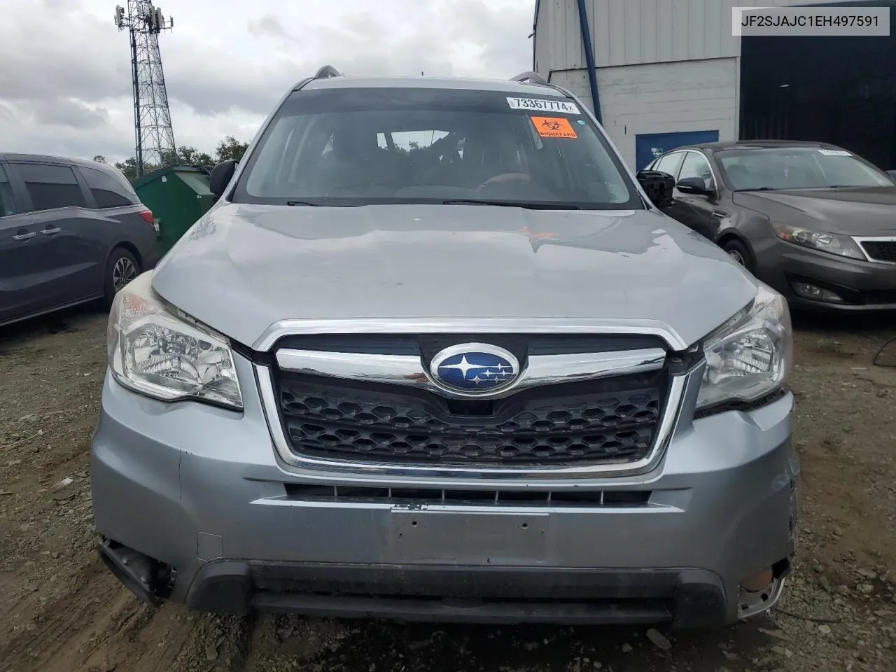 JF2SJAJC1EH497591 2014 Subaru Forester 2.5I Limited