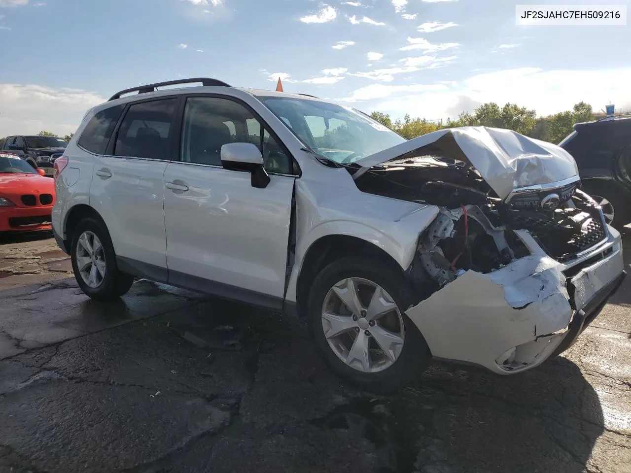 2014 Subaru Forester 2.5I Limited VIN: JF2SJAHC7EH509216 Lot: 73492664