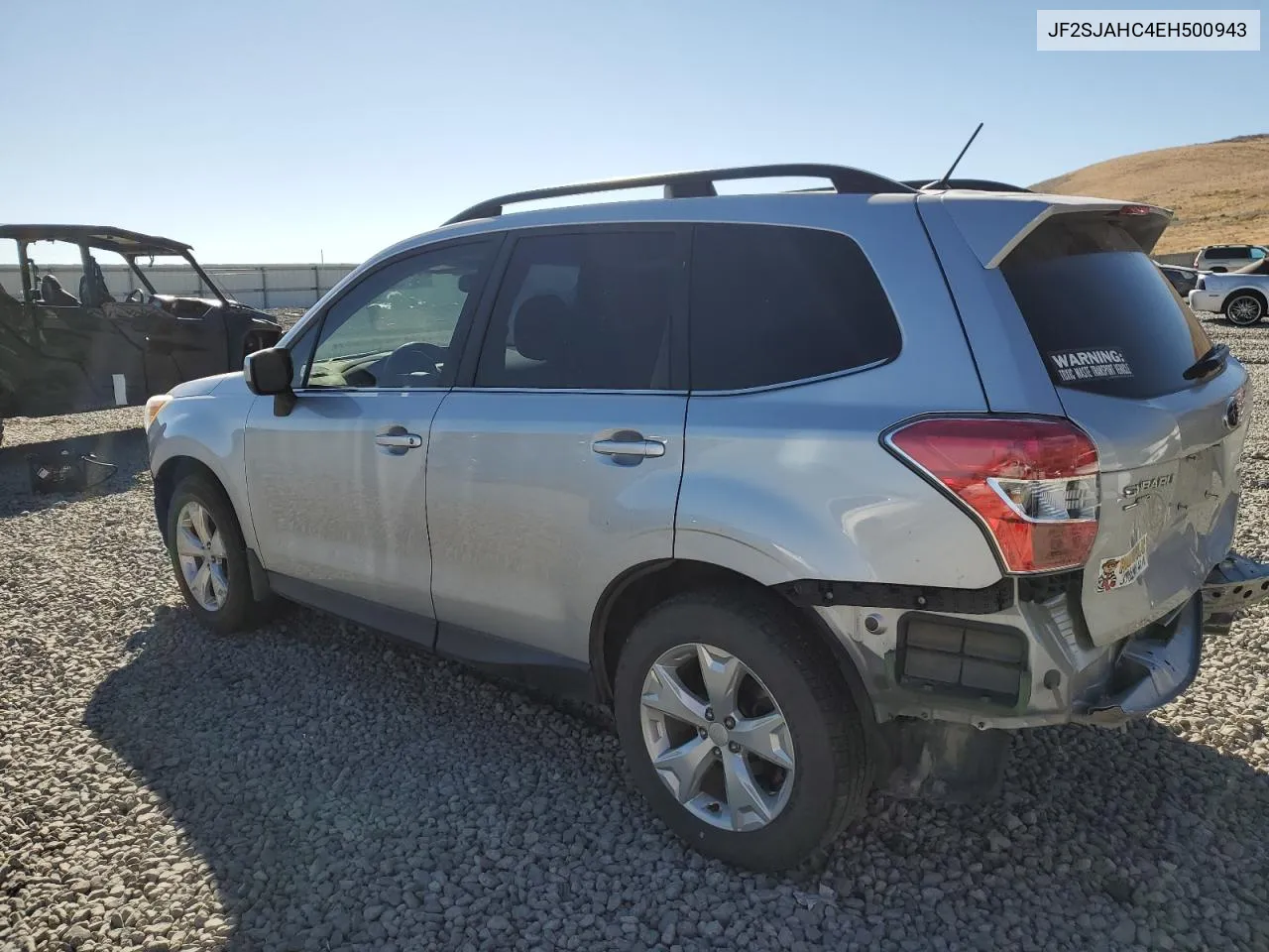 2014 Subaru Forester 2.5I Limited VIN: JF2SJAHC4EH500943 Lot: 73604154