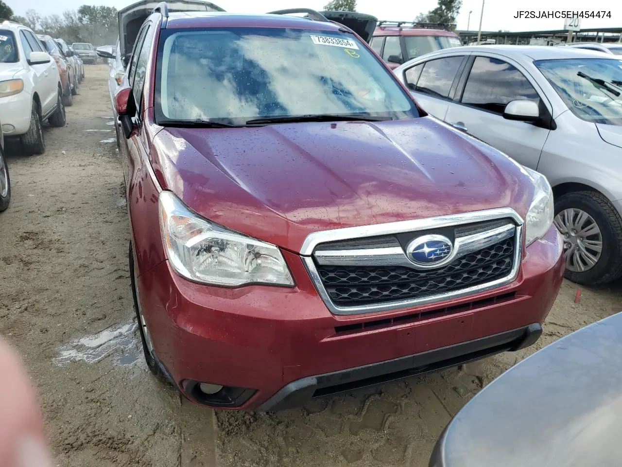 2014 Subaru Forester 2.5I Limited VIN: JF2SJAHC5EH454474 Lot: 73833854