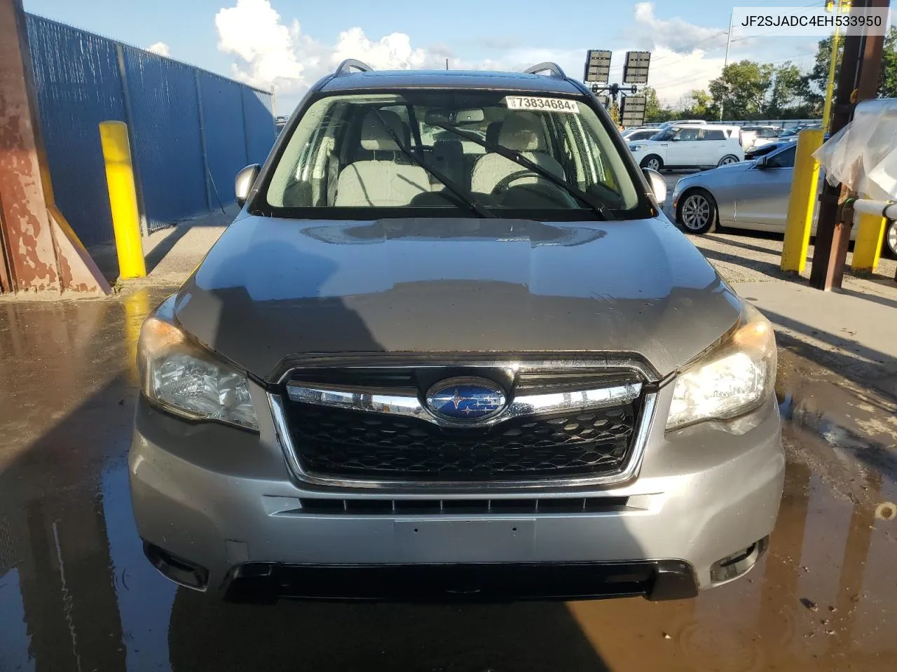 2014 Subaru Forester 2.5I Premium VIN: JF2SJADC4EH533950 Lot: 73834684