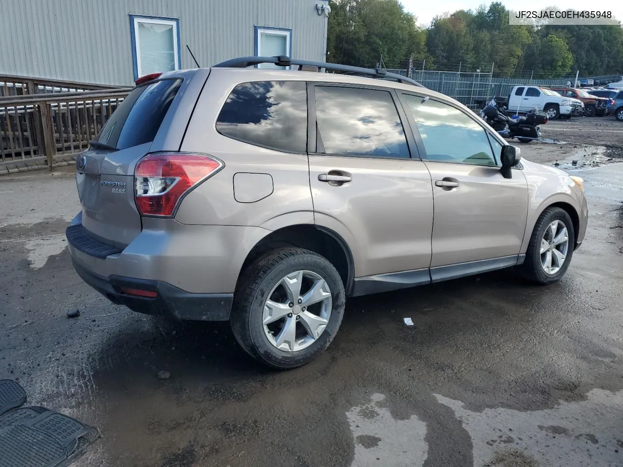 2014 Subaru Forester 2.5I Premium VIN: JF2SJAEC0EH435948 Lot: 73937204