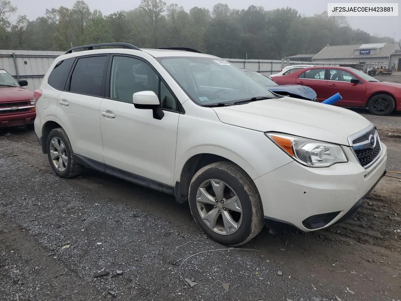 2014 Subaru Forester 2.5I Premium VIN: JF2SJAEC0EH423881 Lot: 74499084