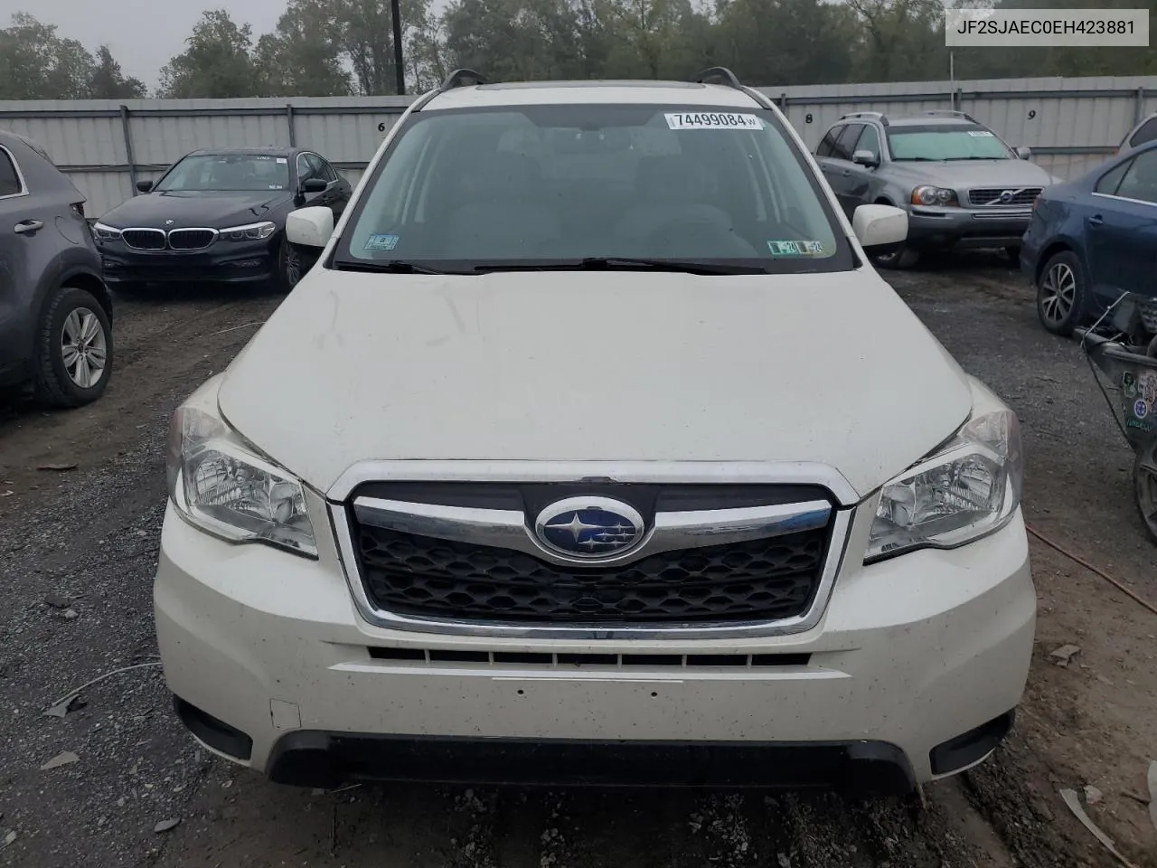 2014 Subaru Forester 2.5I Premium VIN: JF2SJAEC0EH423881 Lot: 74499084