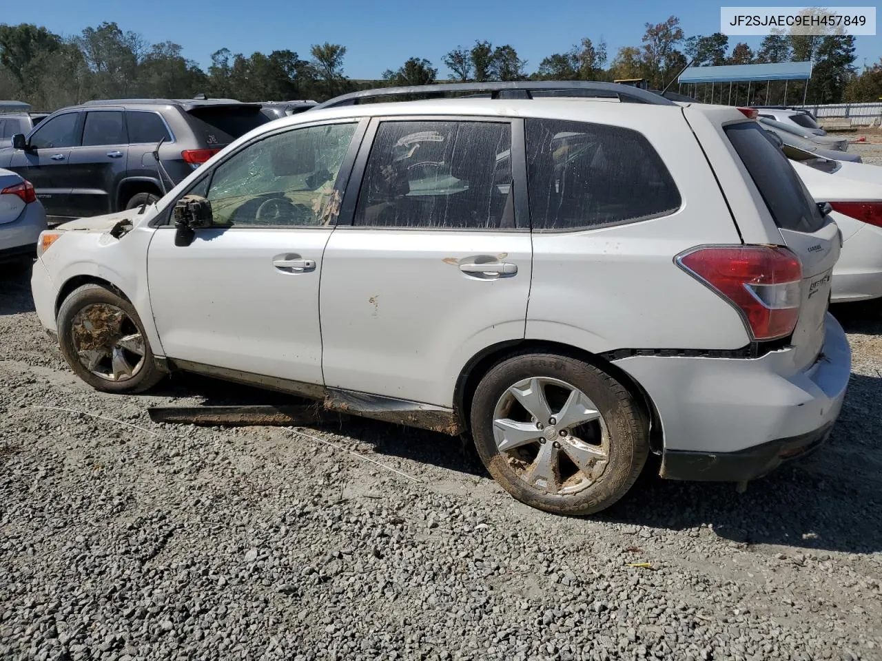 2014 Subaru Forester 2.5I Premium VIN: JF2SJAEC9EH457849 Lot: 74527854