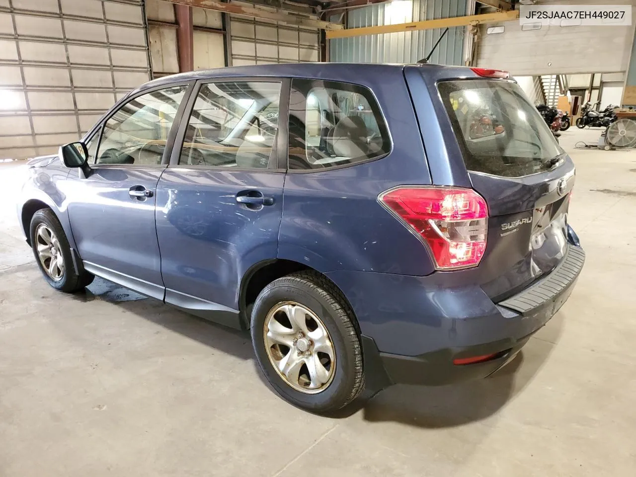 2014 Subaru Forester 2.5I VIN: JF2SJAAC7EH449027 Lot: 74741454