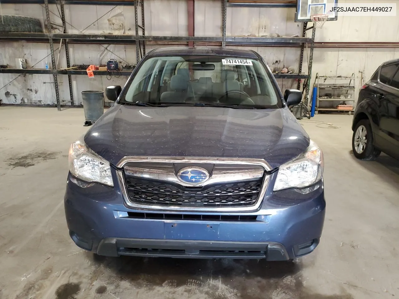 2014 Subaru Forester 2.5I VIN: JF2SJAAC7EH449027 Lot: 74741454