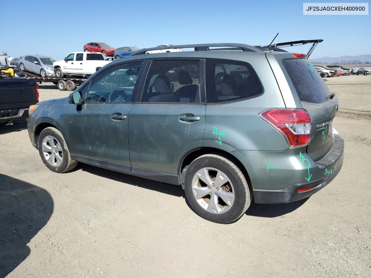 2014 Subaru Forester 2.5I Premium VIN: JF2SJAGCXEH400900 Lot: 74828024