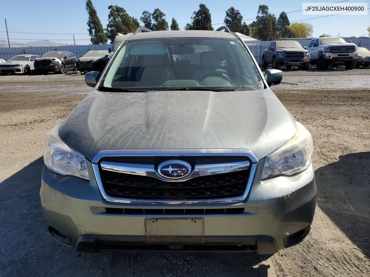 2014 Subaru Forester 2.5I Premium VIN: JF2SJAGCXEH400900 Lot: 74828024