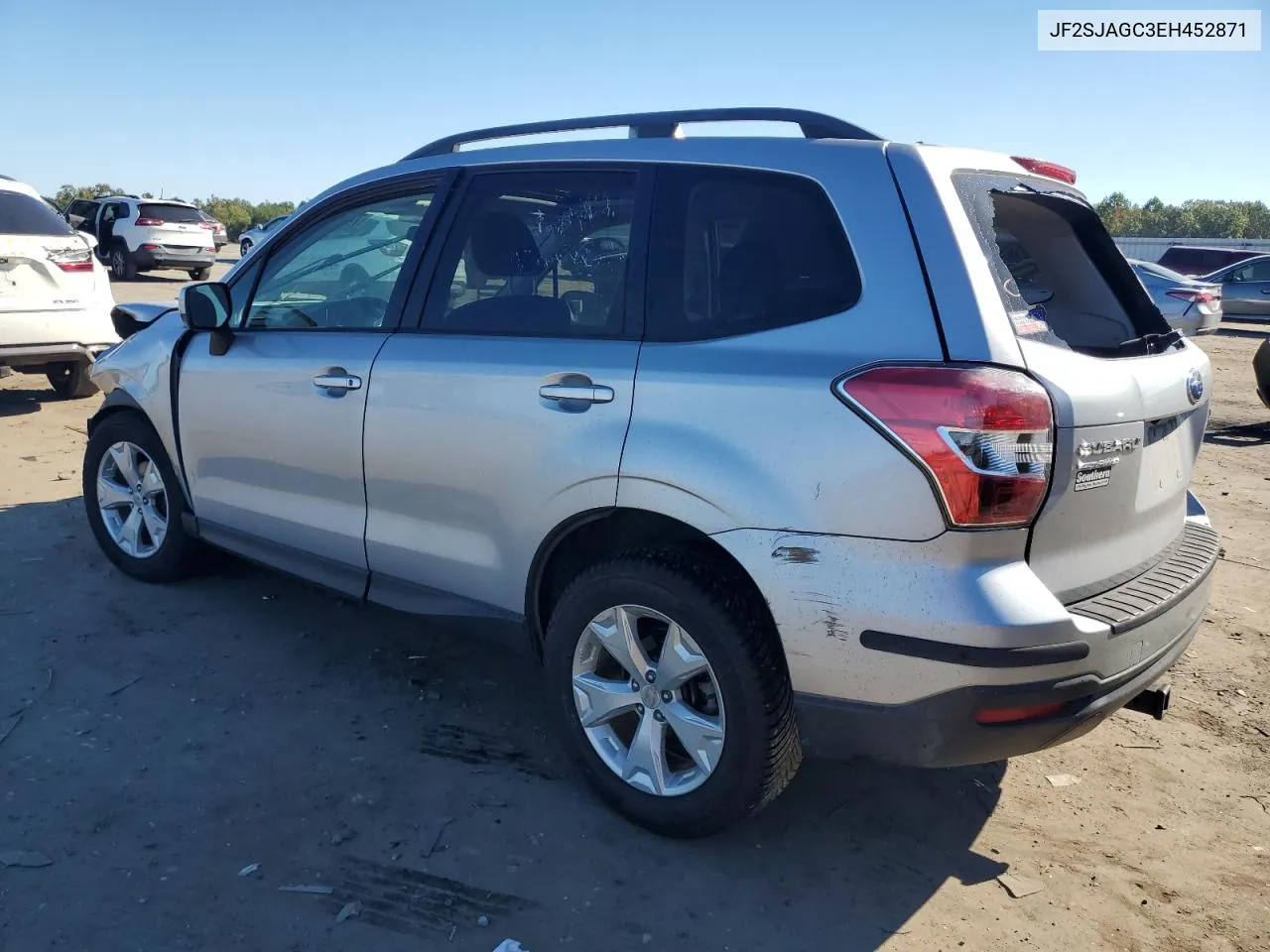 2014 Subaru Forester 2.5I Premium VIN: JF2SJAGC3EH452871 Lot: 74930764