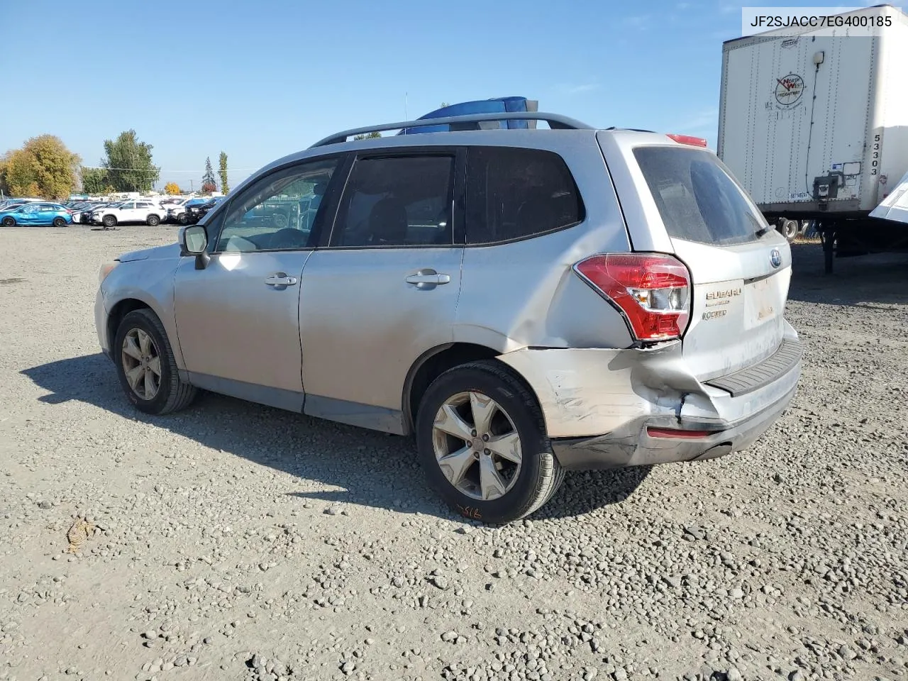 2014 Subaru Forester 2.5I Premium VIN: JF2SJACC7EG400185 Lot: 74933024