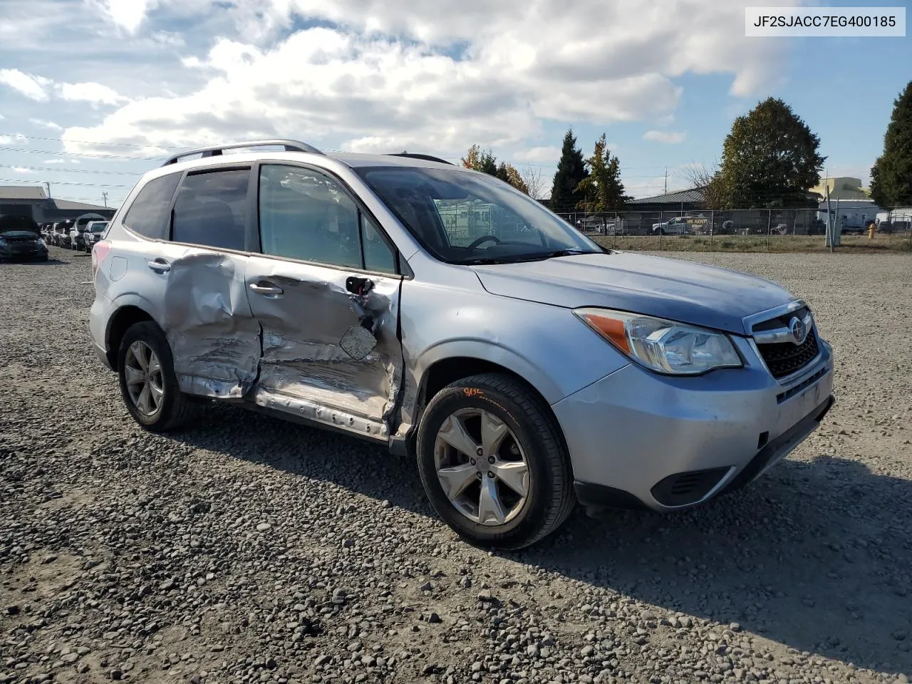 2014 Subaru Forester 2.5I Premium VIN: JF2SJACC7EG400185 Lot: 74933024