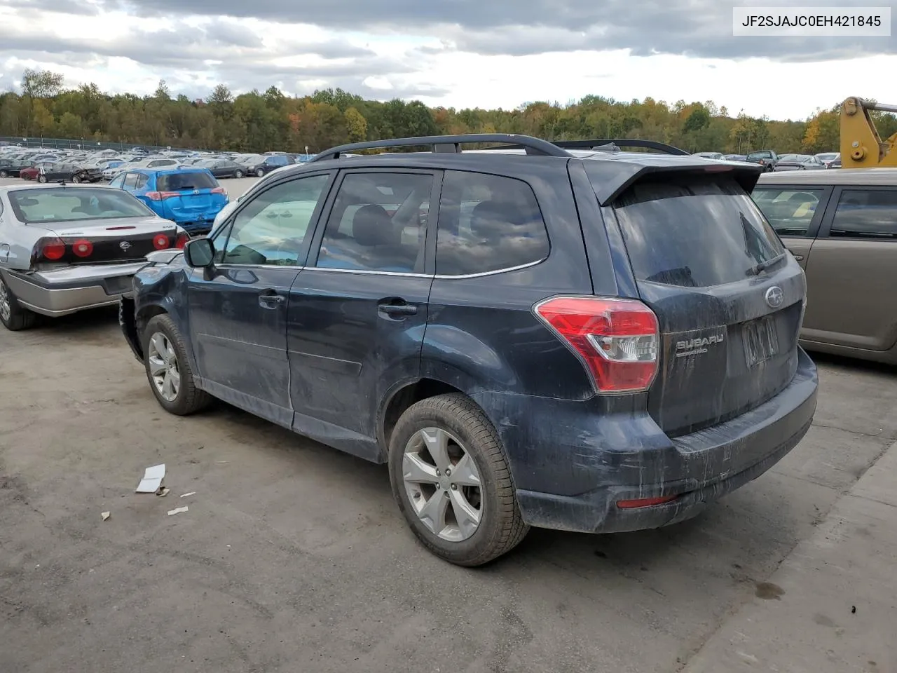 2014 Subaru Forester 2.5I Limited VIN: JF2SJAJC0EH421845 Lot: 74963734