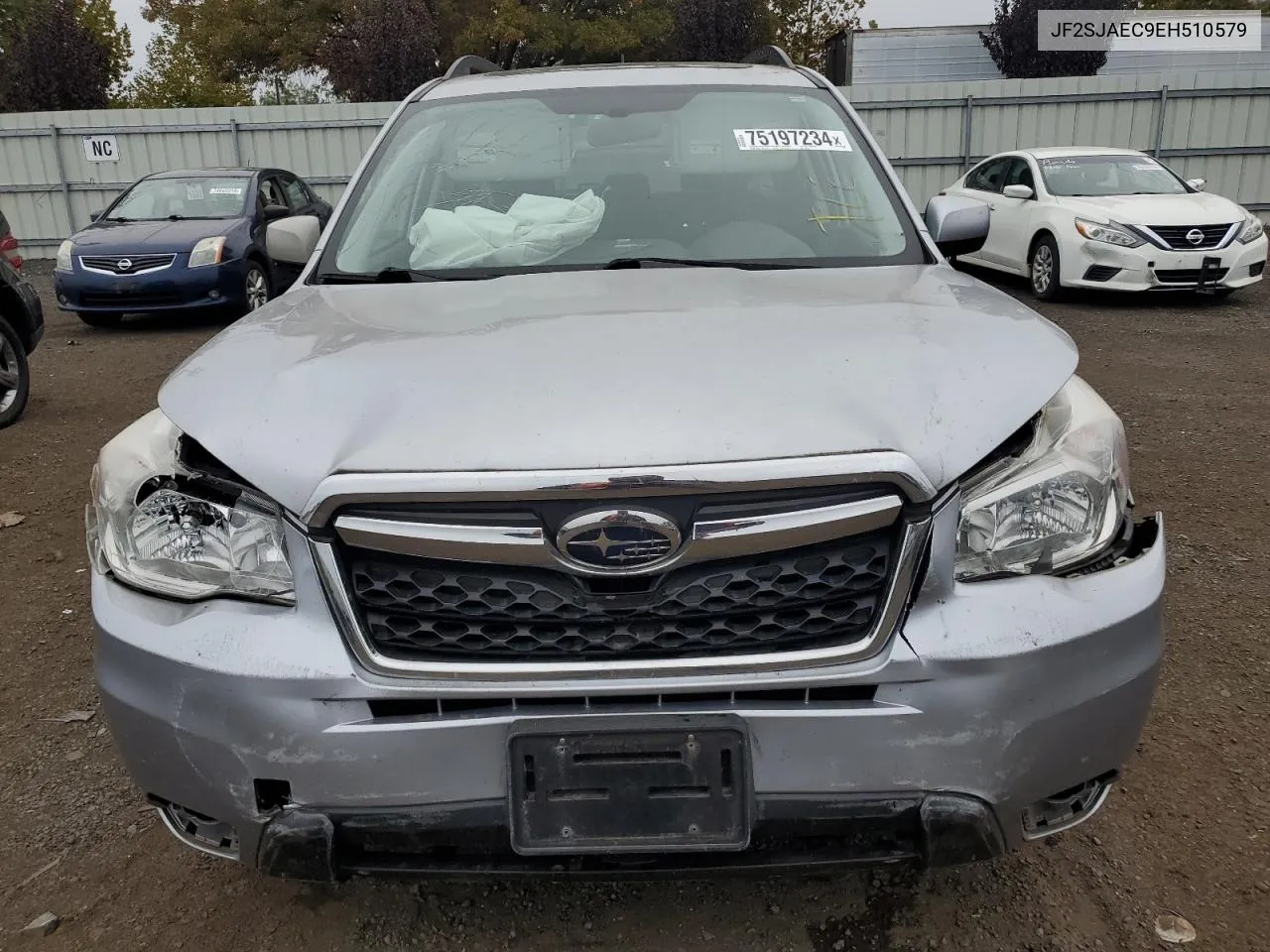 2014 Subaru Forester 2.5I Premium VIN: JF2SJAEC9EH510579 Lot: 75197234