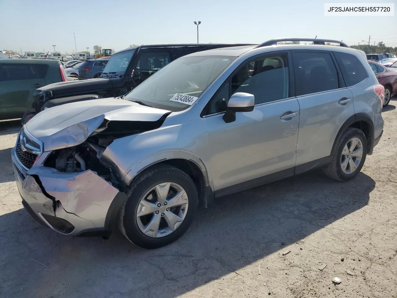 2014 Subaru Forester 2.5I Limited VIN: JF2SJAHC5EH557720 Lot: 75243884