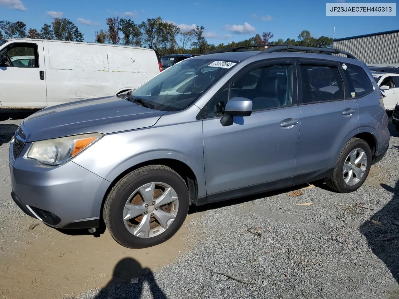 2014 Subaru Forester 2.5I Premium VIN: JF2SJAEC7EH445313 Lot: 75597884