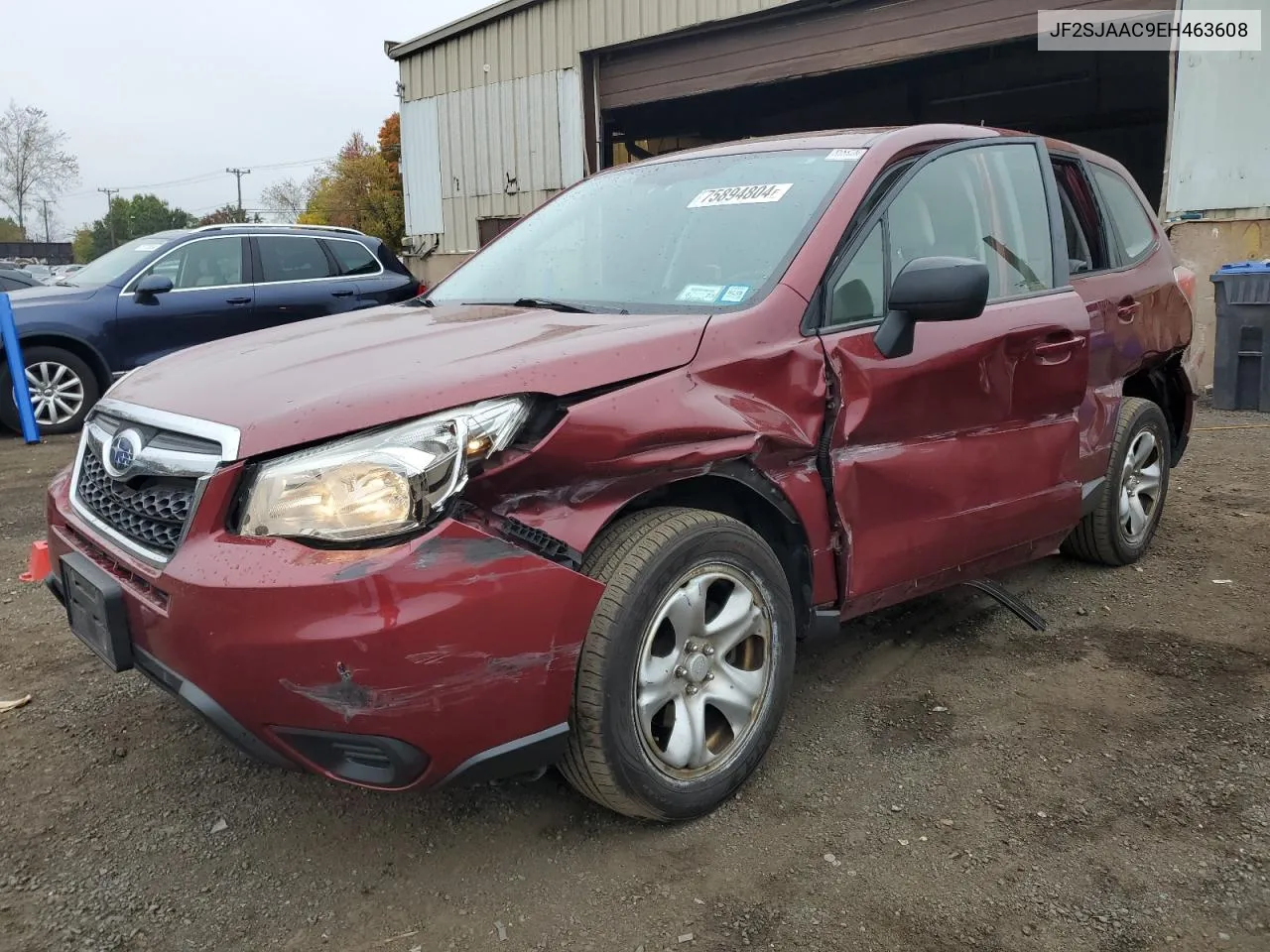 JF2SJAAC9EH463608 2014 Subaru Forester 2.5I