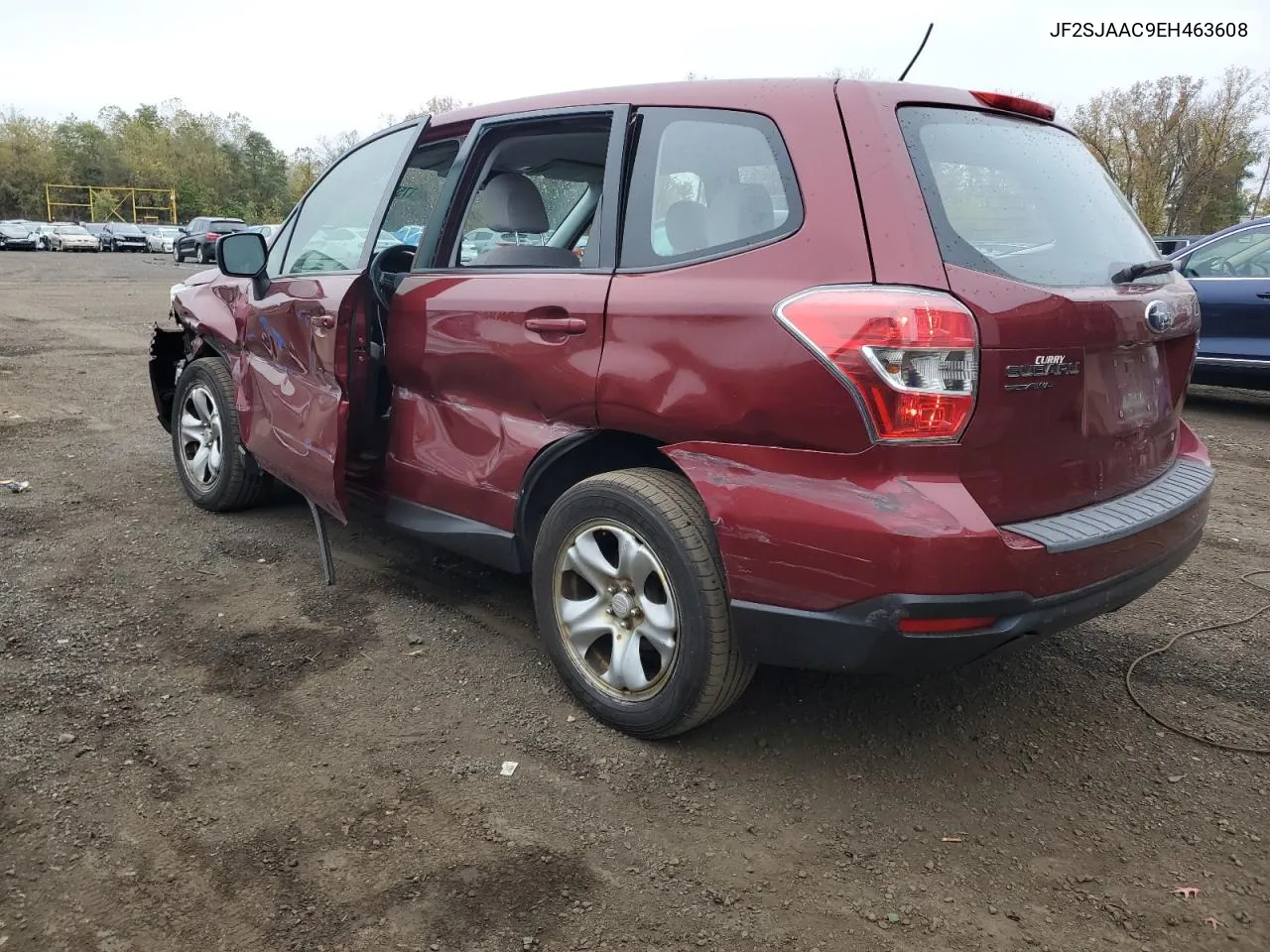 2014 Subaru Forester 2.5I VIN: JF2SJAAC9EH463608 Lot: 75894804