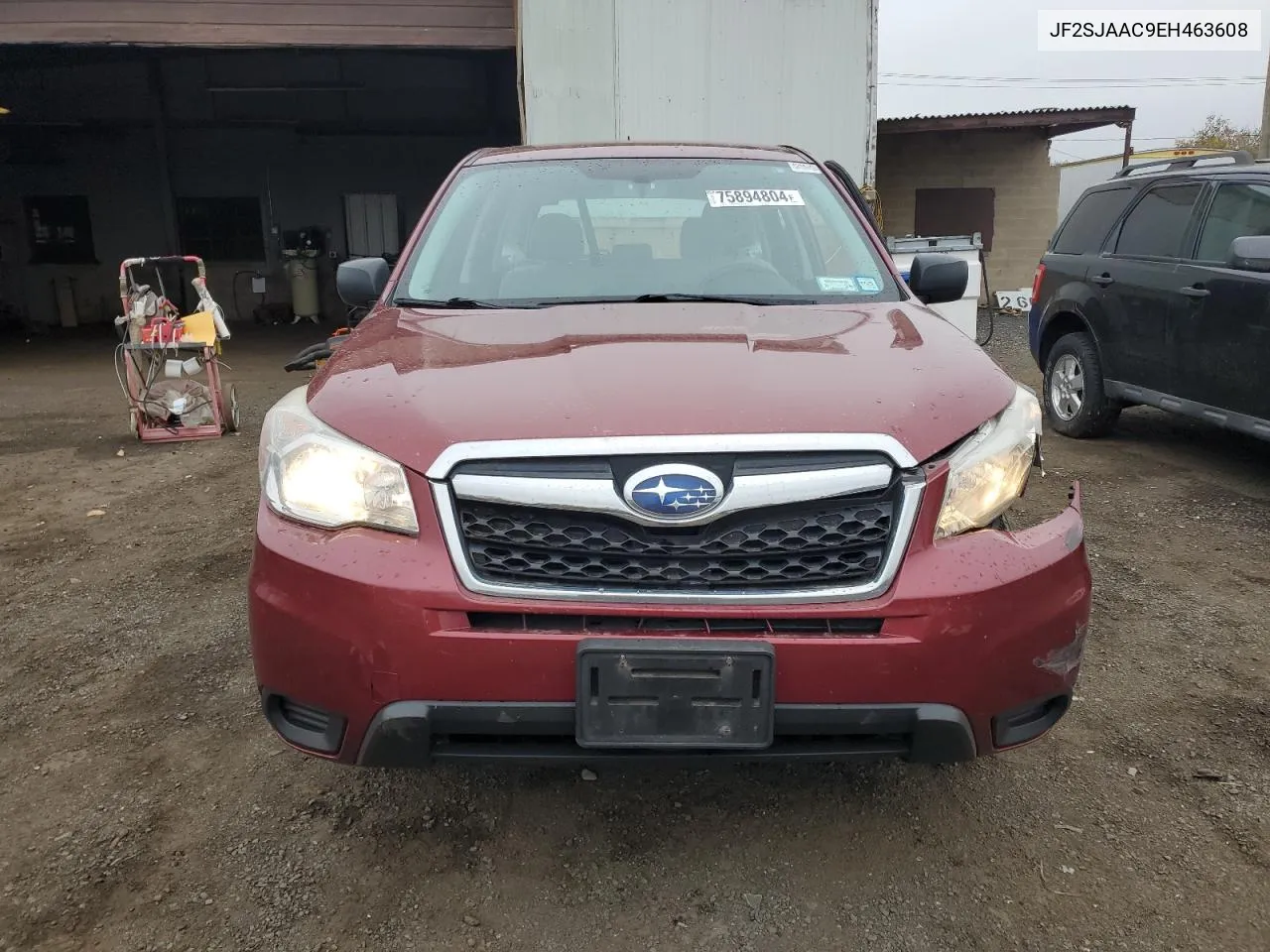 2014 Subaru Forester 2.5I VIN: JF2SJAAC9EH463608 Lot: 75894804